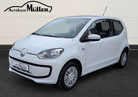VW Up Volkswagen ! move 1.0 KlimaGA teilb.Rücksb AUX MP3 CD eFH Tagfa