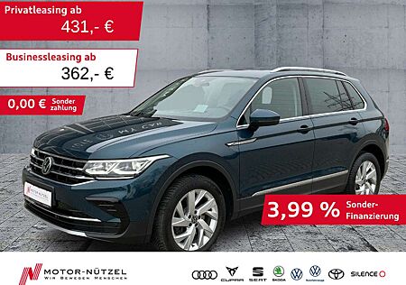 VW Tiguan Volkswagen 2.0 TSI DSG 4M ELEGANCE MATRIX+AHK+PANO