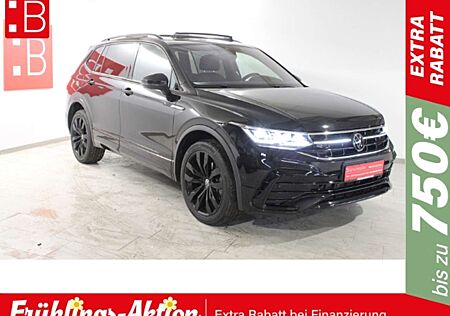 VW Tiguan Allspace Volkswagen 2.0 TDI DSG 4Mo. 2x R-Line Black FL 20 AHK 7-SITZE