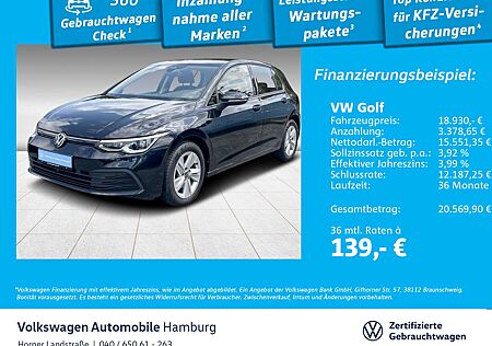 VW Golf Volkswagen VIII Life 1.5 TSI LED Navi CarPlay Sitzhzg