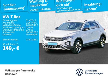 VW T-Roc Volkswagen 1.0 TSI Goal ACC DigCockpit PDC SHZ LED