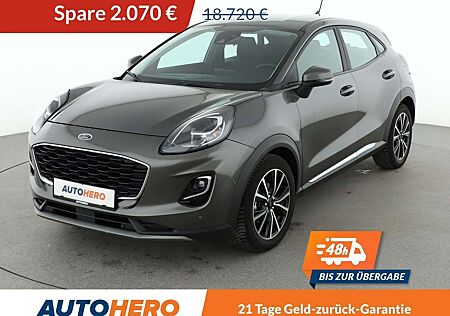 Ford Puma 1.0 EcoBoost Titanium *NAVI*LED*CAM*SHZ*LHZ*ALU*
