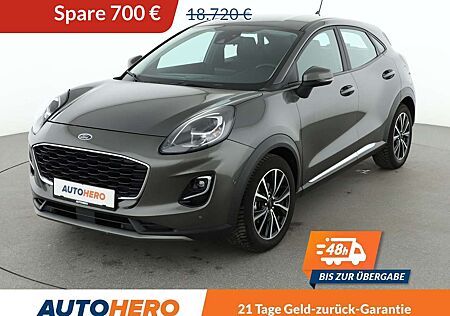 Ford Puma 1.0 EcoBoost Titanium *NAVI*LED*CAM*SHZ*LHZ*ALU*