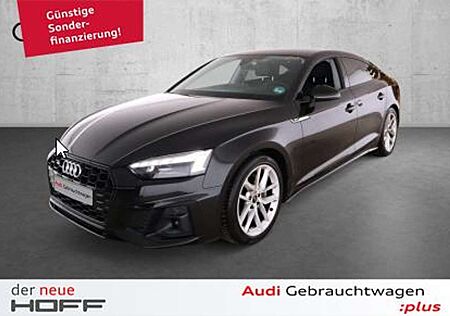 Audi A5 Sportback S line 40 TFSI Optik schwarz Leder Matri