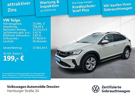 VW Taigo Volkswagen Life 1.0 TSI LED APP PDC LIGHT-ASSIST