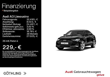 Audi A3 30 TFSI advanced S tro*LED*Virtual*