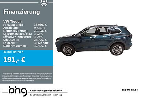 VW Tiguan Volkswagen 1.5 eTSI OPF DSG Elegance