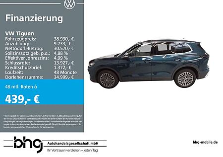 VW Tiguan Volkswagen 1.5 eTSI OPF DSG Elegance