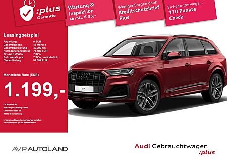 Audi Q7 55 TFSI quattro tiptr. S line 7-SITZER | AHK