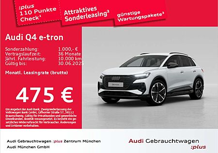 Audi Q4 e-tron 45 qu. S line Edition AHK/21"Zoll/Wärm