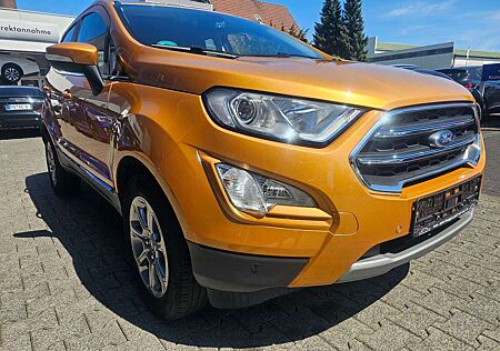 Ford EcoSport Titanium*AHK*SHZ*LHZ*ALU*TEILLEDER*1.HD