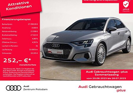 Audi A3 Sportback 40TFSI e LED NAVI VIRTUAL