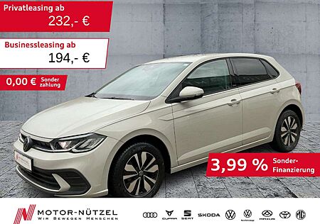 VW Polo Volkswagen 1.0 MPI MOVE LED+APP+SHZ+2xPDC+MFL+LM 16"