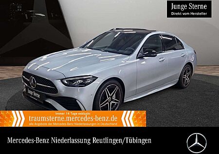 Mercedes-Benz C 180 AMG+NIGHT+PANO+360+LED+TOTW+KEYLESS+9G
