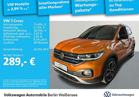 VW T-Cross Volkswagen 1.5 TSI Style*KLIMA*RFK*NAVI*LED*MFL*
