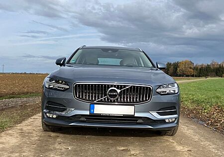 Volvo V90 D5 AWD Geartronic Inscription, Vollleder Hellbeige