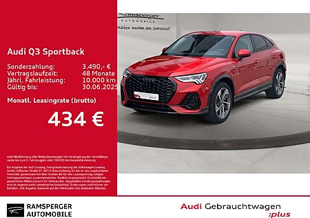 Audi Q3 S line 35 TDI Matrix ACC AHK Kamera