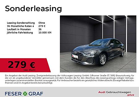 Audi A3 Limousine S line 30 TFSI Kamera/Navi+/VC+/ACC/GRA