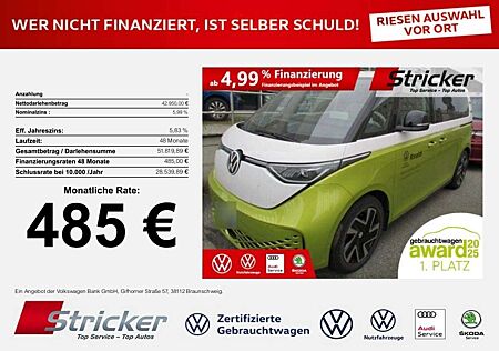 VW ID.BUZZ Volkswagen ID. Buzz Pro 150/77 485,-ohne Anzahlung IQ.Light Kamera