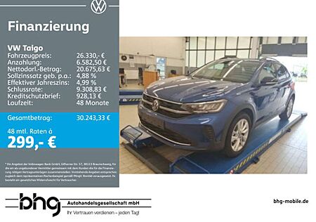 VW Taigo Volkswagen 1.5 TSI DSG Keyless ACC Kamera LED Virtual