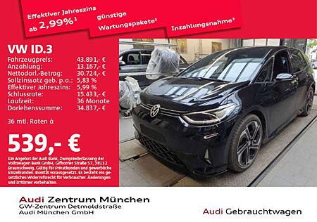 VW ID.3 Volkswagen GTX Wärmepumpe CCS IQ.Light Navi AugHuD H&K