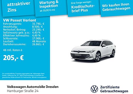 VW Passat Variant Volkswagen Business 1.5 eTSI DSG LED AHK KAM