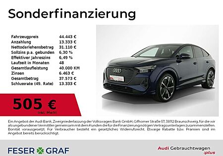 Audi Q4 e-tron Sportback 50 e-tron S Line Int Pano,Matrix,