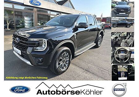 Ford Ranger 2.0 Wildtrak e-4WD *360°, Rollo, iACC, AHK...*