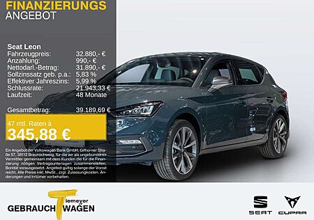 Seat Leon 1.5 eTSI DSG FR REAR VIEW NAVI SITZHZ CLIMA