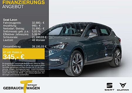 Seat Leon 1.5 eTSI DSG FR REAR VIEW NAVI SITZHZ CLIMA