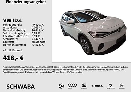 VW ID.4 Volkswagen Pro Batt-Kap 82 kW/h Wärmep*IQ.LIGHT*AHK*19