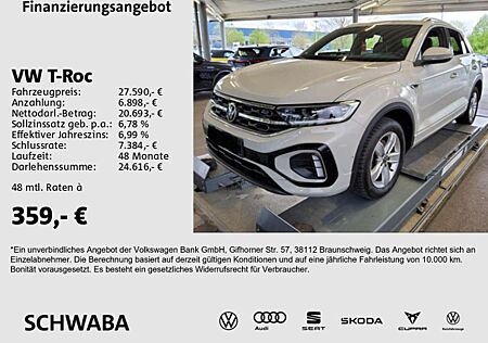 VW T-Roc Volkswagen R-Line 1.5 TSI DSG *ACC*AHK*LED*VIRTUAL*18
