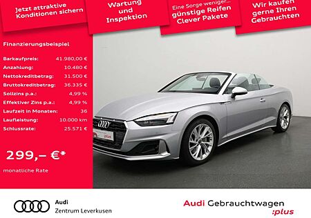 Audi A5 Cabriolet advanced LEDER VIRT NAVI AHK MAT