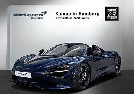 McLaren 750S Spider CF Exterior I Namaka Blue I B&W