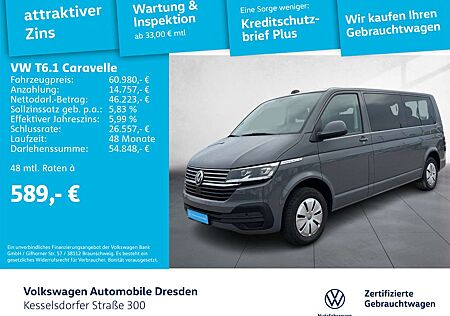 VW T6 Volkswagen .1 Caravelle 2.0 TDI DSG Comfortline Kamera Na