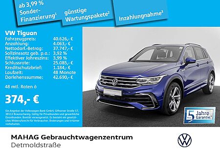 VW Tiguan Volkswagen R-Line 4Mot 2.0 TDI IQ.Light AHK Navi Pan