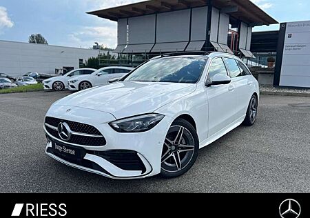 Mercedes-Benz C 200 4M T AMG Sport Navi LED Pano MBUX Kamera Ambi