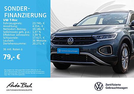 VW T-Roc Volkswagen 1.0 TSI Life, Navi, LED, App-Connect, Digi