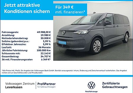 VW T7 Multivan Volkswagen eHybrid Life lang 7-SITZER AHK NA