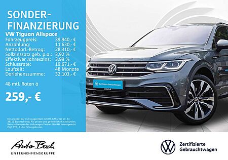 VW Tiguan Allspace Volkswagen 2.0 TDI DSG R-Line 4Motion, Navi