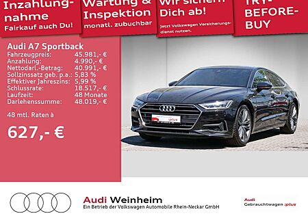 Audi A7 50 TFSIe quattro S-Line LED Navi Au