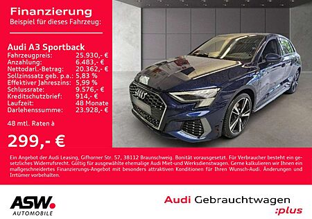 Audi A3 S line 40TFSI e Navi Matrix HUD VC