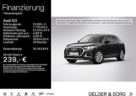 Audi Q3 35 TDI advanced AHK*GRA*Sound*Virtual*Navi