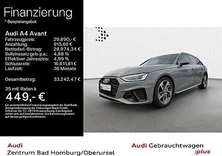 Audi A4 40 TFSI S line*Navi*LED*Alu*PDC* Co