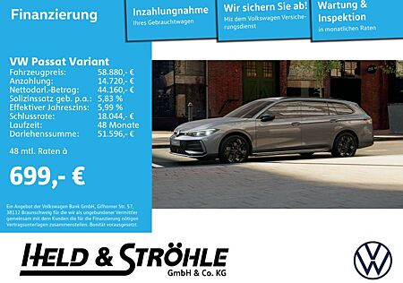 VW Passat Variant Volkswagen R-Line Black 2.0 TDI DSG 4M STHZ