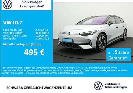 VW ID.7 Volkswagen Tourer GTX 4M *Wärmep.*IQ.LIGHT*AHK*8-fach*