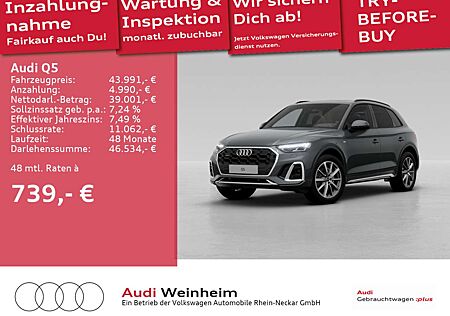 Audi Q5 40 TDI quattro 2x S-Line Pano Matrix LED Kame