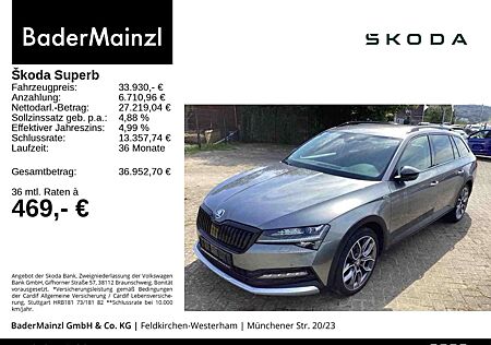 Skoda Superb Scout 2.0 TDI 4x4 DSG AHK Stdhz Matrix