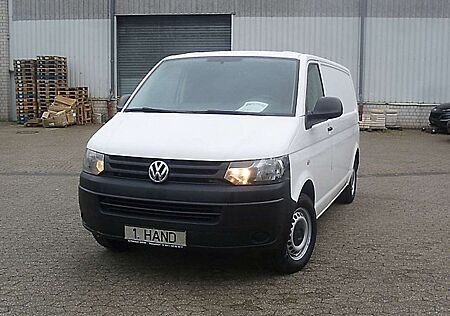 VW T5 Transporter Volkswagen Kasten lang 3-Sitzer Klima Kamera Navi AHK 1.Hand