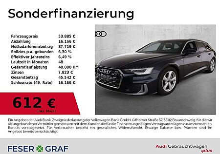 Audi A6 Avant 45 TFSI qu. S line/Matrix/Pano/ACC/AHK/20 Zo
